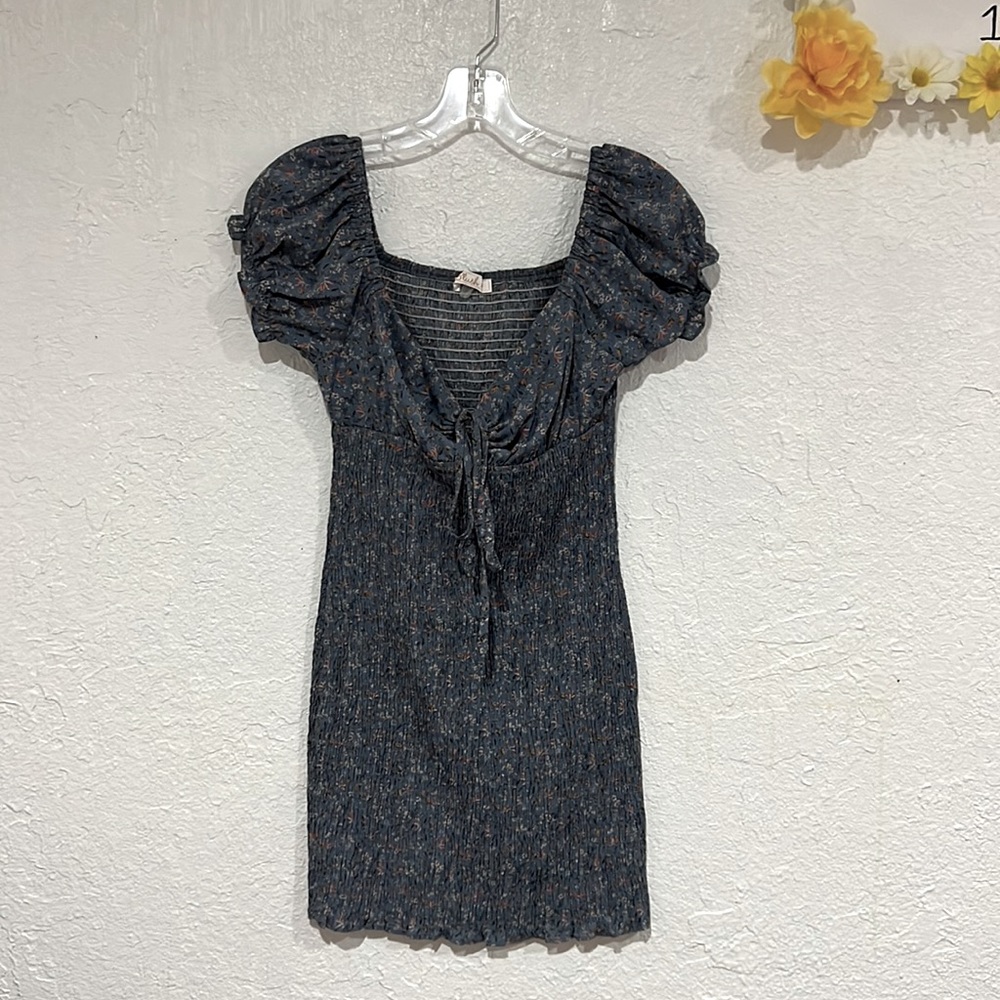 Blue dress